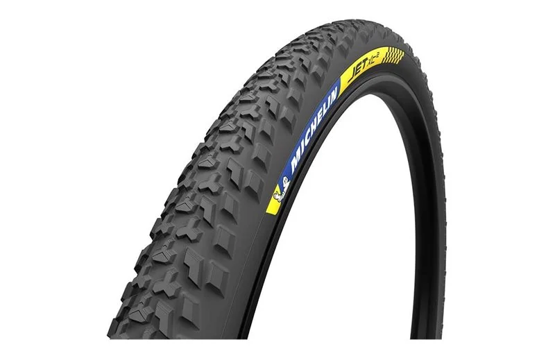 Michelin Sykkeldekk Jet XC2 Racing Line Cross Shieldé, Bead To Bead Protection Thinwall Gum-X TLR 29x2,25" sammenleggbart v:9274777