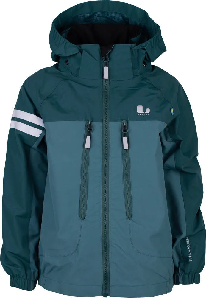 Lindberg Kids’ Lingbo Shell Jacket Lagoon/green v:8185109 Lindberg Kids’ Lingbo Shell Jacket Lagoon/green v:8185109