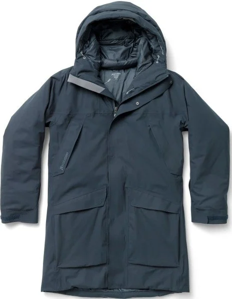 W's Fall Parka Blue Illusion v:3208253