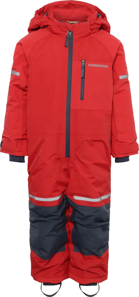 Didriksons Kids’ Falken Coverall Pomme Red v:5218647 Didriksons Kids’ Falken Coverall Pomme Red v:5218647