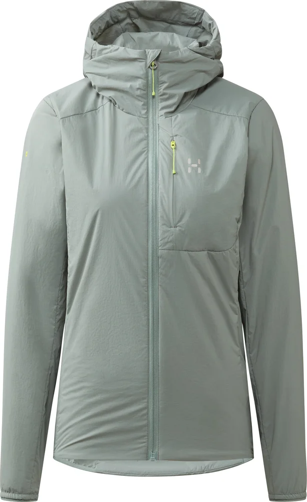 Haglöfs Women’s L.I.M Mimic Barrier Hood Dew Green v:6319887 Haglöfs Women’s L.I.M Mimic Barrier Hood Dew Green v:6319887