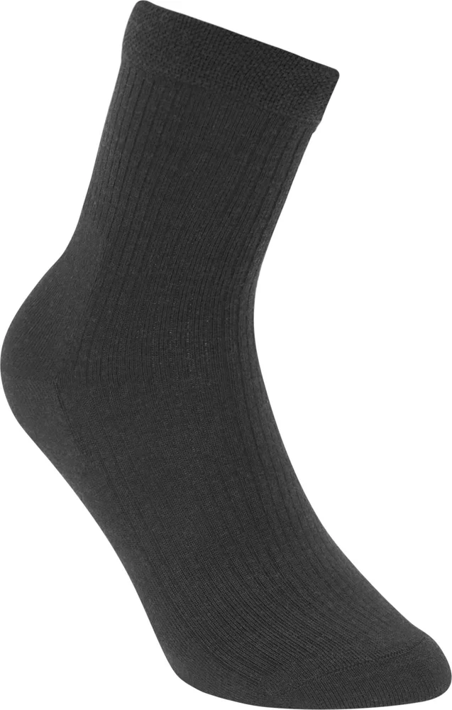 Urberg Unisex Merino Wool Ribb Sock 2p Black Beauty v:2095714