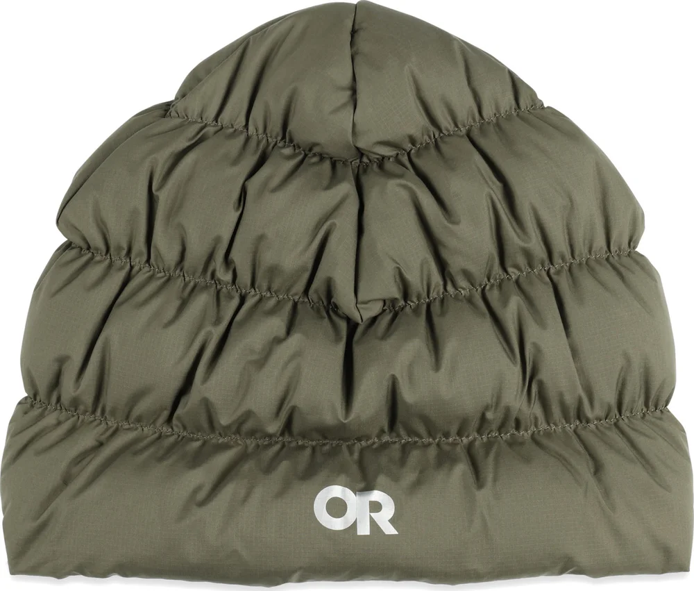 Outdoor Research Coldfront Down Beanie Ranger Green v:8383641