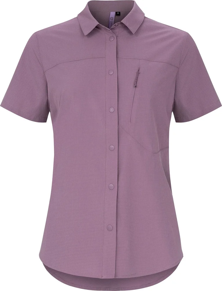 Urberg Women's Short Sleeve Tech Shirt Very Grape v:5581594