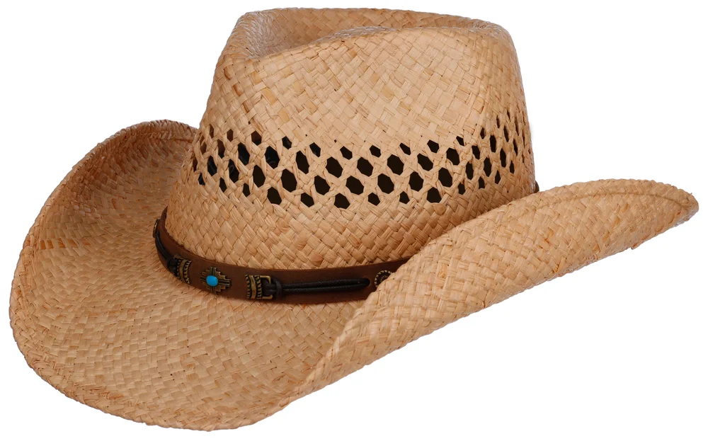 Stetson Men’s Western Raffia Nature v:7232307 Stetson Men’s Western Raffia Nature v:7232307