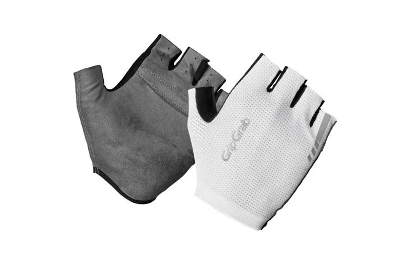 Sykkelhansker GripGrab PACR InsideGrip™ Short Finger Summer Gloves White v:3783727