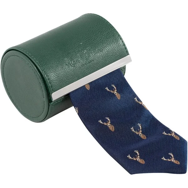 Ripon Silk Tie – Deer Navy v:3176435 Ripon Silk Tie – Deer Navy v:3176435