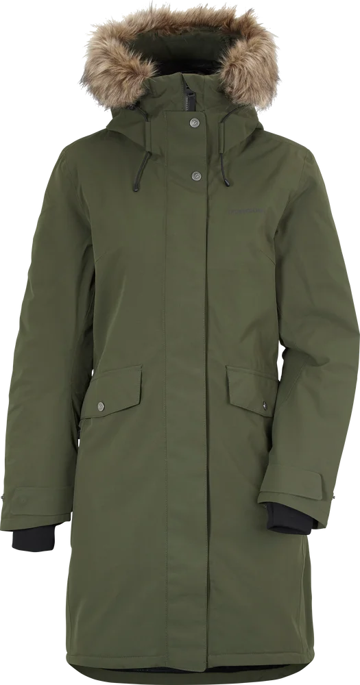 Didriksons Women's Erika Parka 3 Deep Green v:9987870