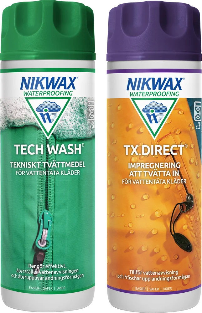 Nikwax Duo Pack-Tech Wash/TX.Direct No Color v:6107425 Nikwax Duo Pack-Tech Wash/TX.Direct No Color v:6107425
