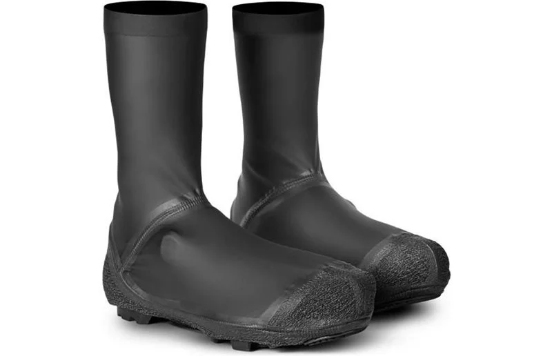 Skoovertrekk GripGrab AquaShield 2 Waterproof Gravel Shoe Covers Black v:9774333