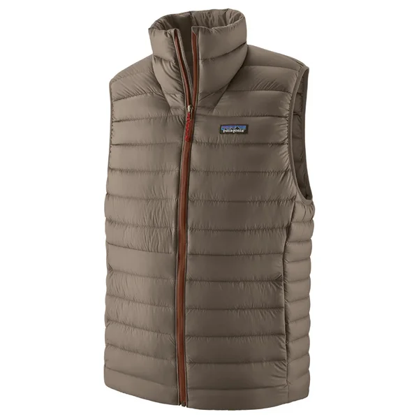M’s Down Sweater Vest Marlow Brown v:9234247