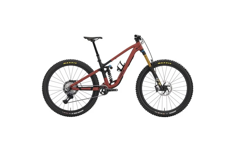 Fulldempet MTB Trek Fuel LX 9 XT Gen 7 Matte Sedona Red/Pennyflake Splatter v:2502222