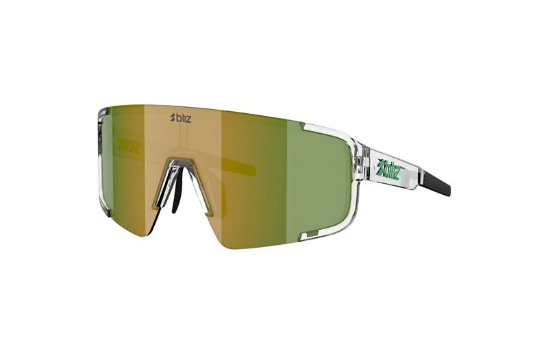 Sykkelbriller Bliz P003 Transparent White-Green v:7139956