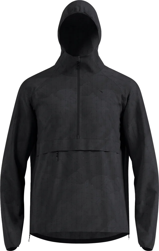 Odlo Men’s Jacket Zeroweight Print Black v:7050380