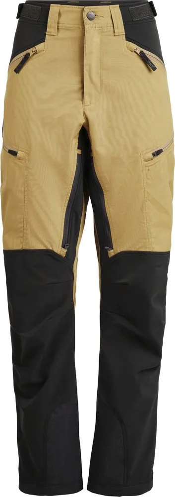 Lundhags Women's Makke High Waist Curved Pant Hay/charcoal v:1436126