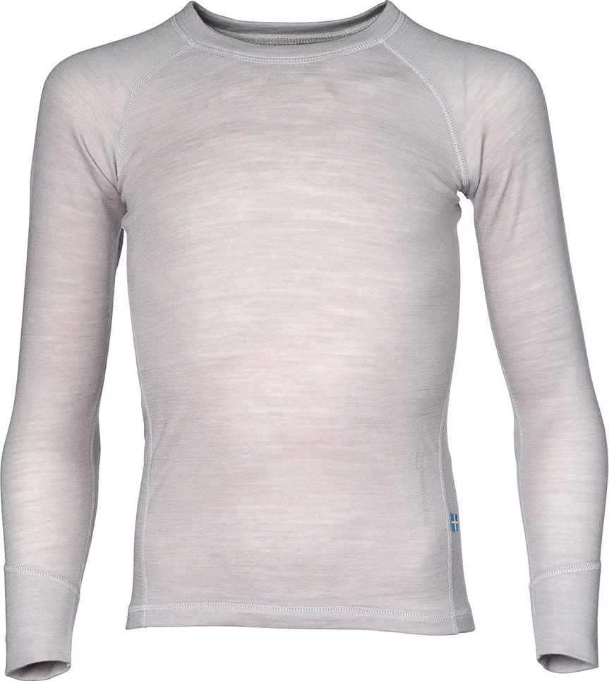 Isbjörn of Sweden Teens' Husky Sweater Baselayer Glaciergrey v:1584920