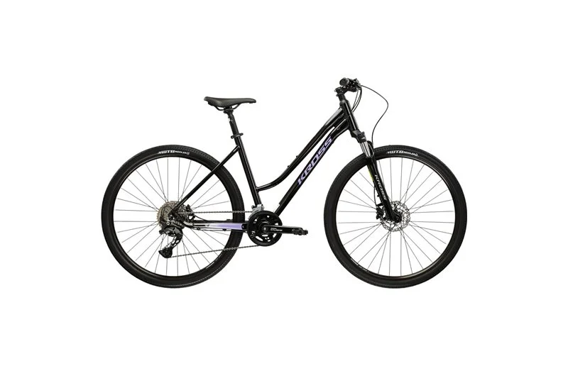 Bysykkel Kross Evado 7.0 W Black/Purple v:9633628 Bysykkel Kross Evado 7.0 W Black/Purple v:9633628