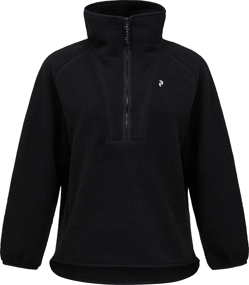 Peak Performance Women’s Naturerush Pile Half Zip Black v:5692072 Peak Performance Women’s Naturerush Pile Half Zip Black v:5692072