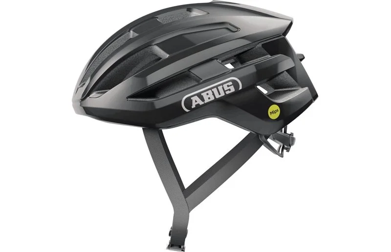 Abus Sykkelhjelm Powerdome Mips Shiny Black v:8475704