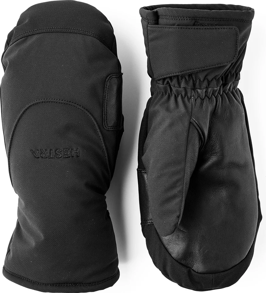 Hestra CZone Mellow - Mitt Black v:9188729