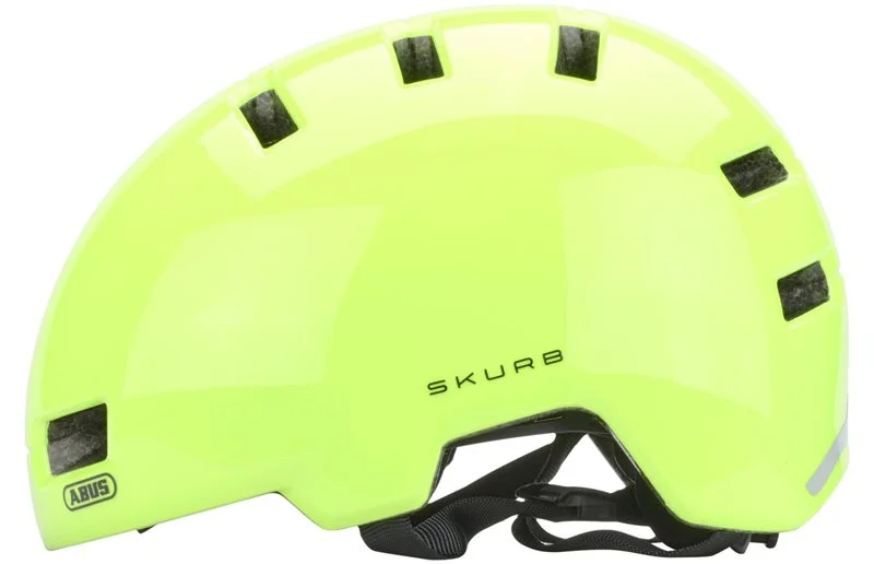 Abus Sykkelhjelm Skurb Signal Yellow v:9674077