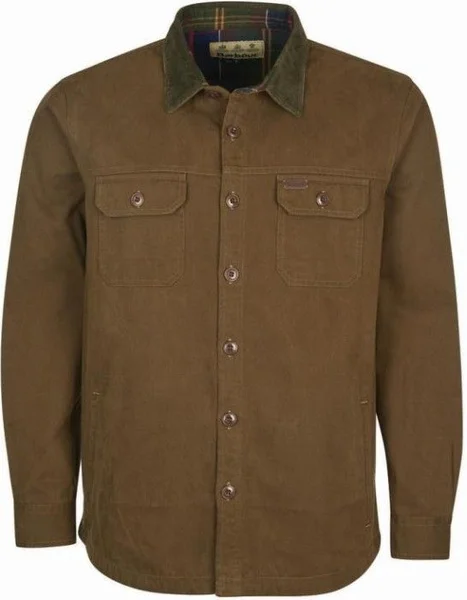 M's Catbell Overshirt Dark Olive v:3468780