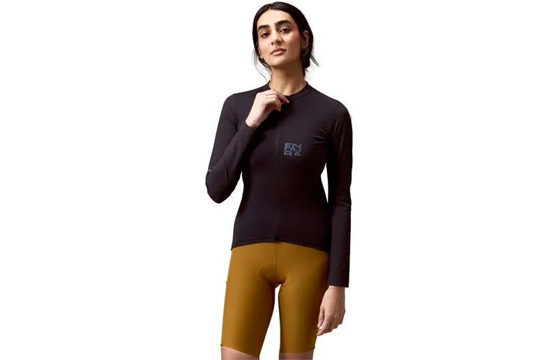 Sykkeltrøye Endura Women's AllTrack Ride L/S Black v:9595370