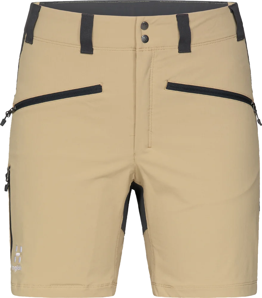 Haglöfs Women's Mid Standard Shorts Sand/Magnetite v:8772654