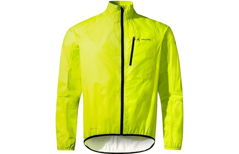 Sykkeljakke Vaude Men's Drop Jacket III Neon Yellow v:2871759