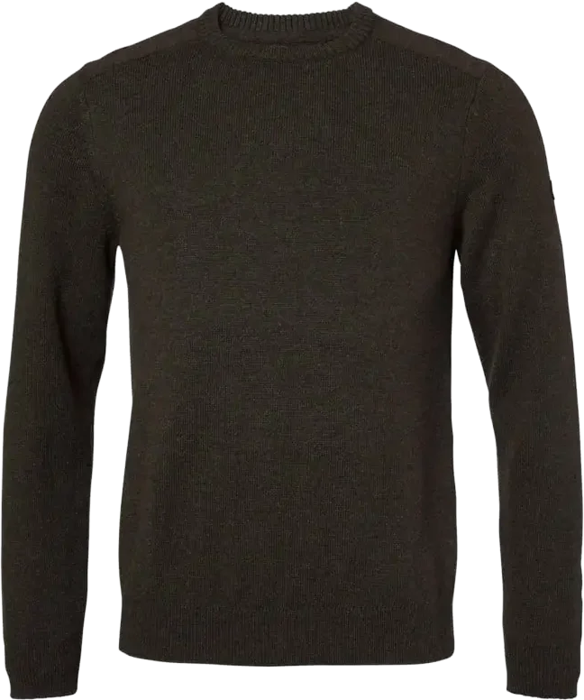 Chevalier Men’s Milford O-Neck Wool Pullover Antler Brown v:1676938 Chevalier Men’s Milford O-Neck Wool Pullover Antler Brown v:1676938