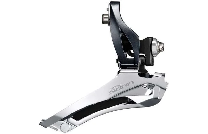 Shimano Forskjerm Sora FD-R3000, 2 gir, Rammeinnfesting, Bottom Pull v:9101385