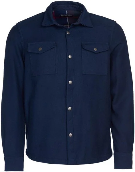 M's Carrbridge Overshirt Navy v:9352695