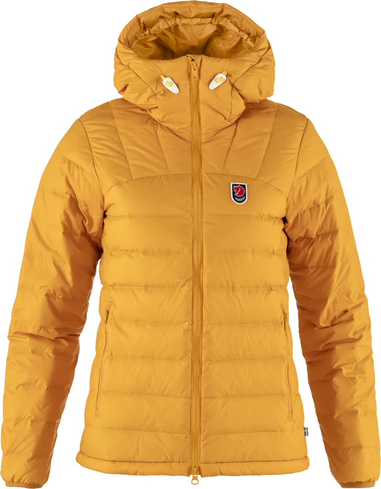 Fjällräven Women's Expedition Pack Down Hoodie Mustard Yellow v:3220550