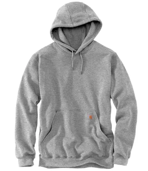 Carhartt Men's Hooded Sweatshirt Heather Grey v:9462883