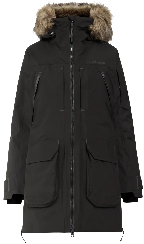 Didriksons Women’s Ceres Parka 2 Black v:3857690 Didriksons Women’s Ceres Parka 2 Black v:3857690