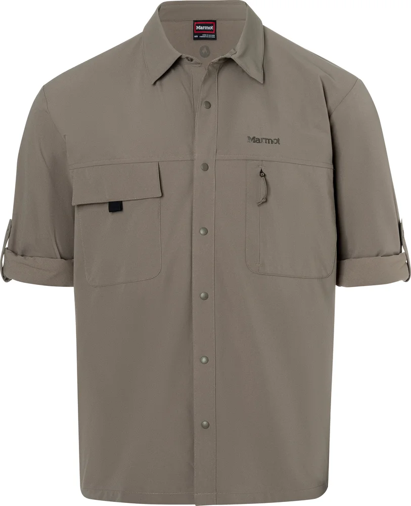 Marmot Men’s Airexchange Upf 40 Overshirt Claystone v:8341828 Marmot Men’s Airexchange Upf 40 Overshirt Claystone v:8341828