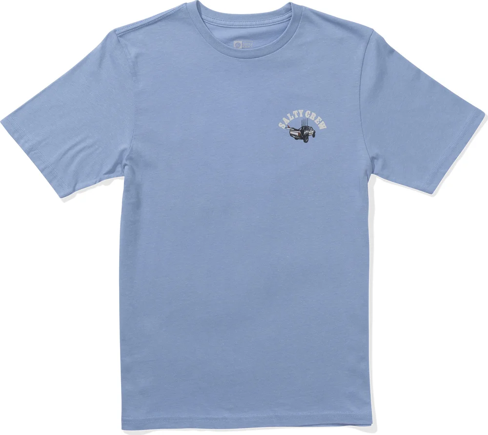 Salty Crew Kid’s Lifted Boys Short Sleeve Tee Marine Blue v:7091950