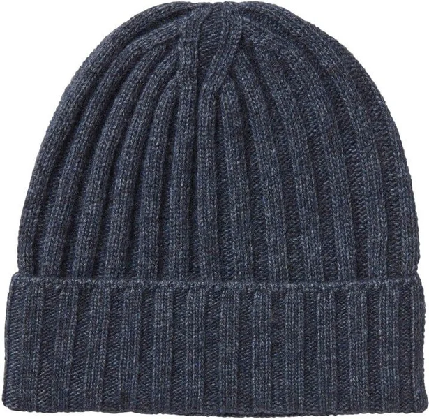 Longford Beanie Navy Melange v:3583131 Longford Beanie Navy Melange v:3583131