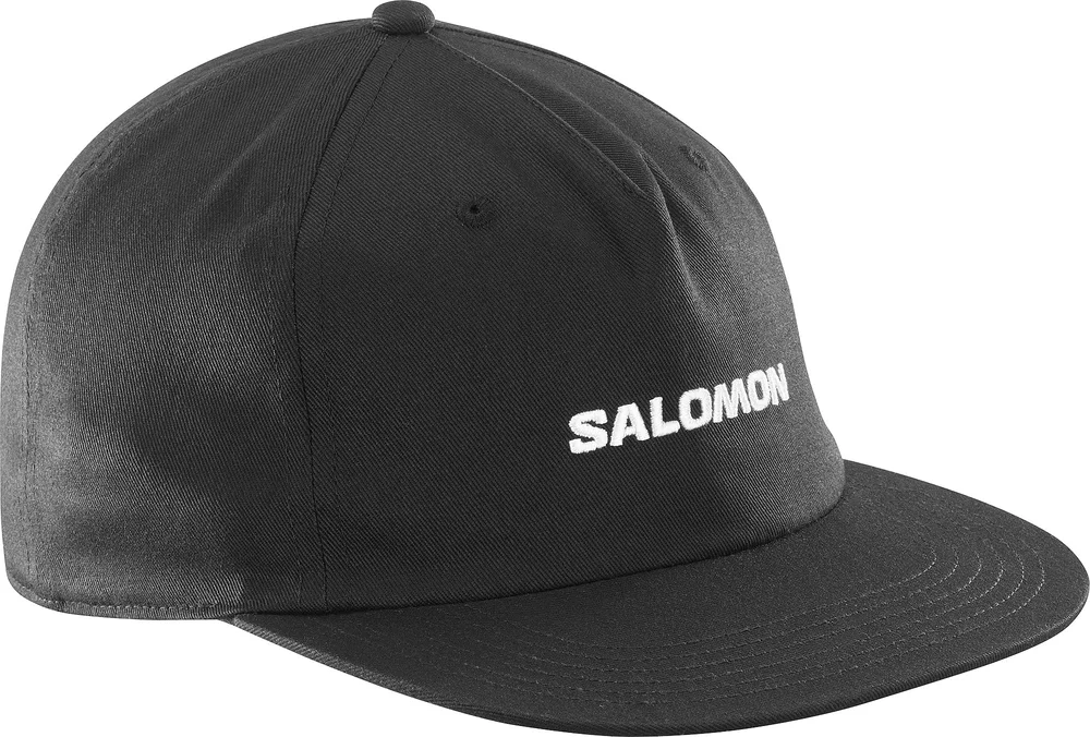 Salomon Cap Flat Deep Black v:7247959 Salomon Cap Flat Deep Black v:7247959