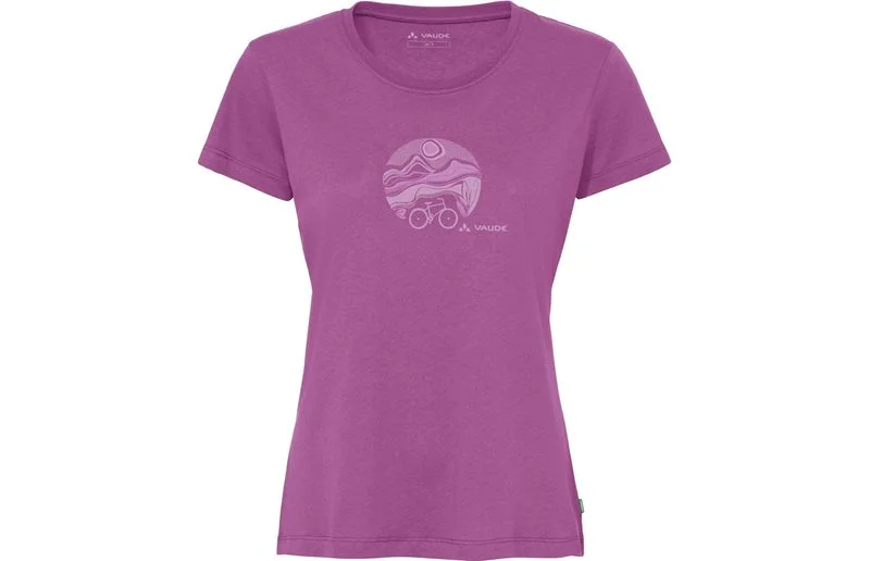 Sykkeltrøye Vaude Women's Cyclist T-Shirt V Magenta v:8751868