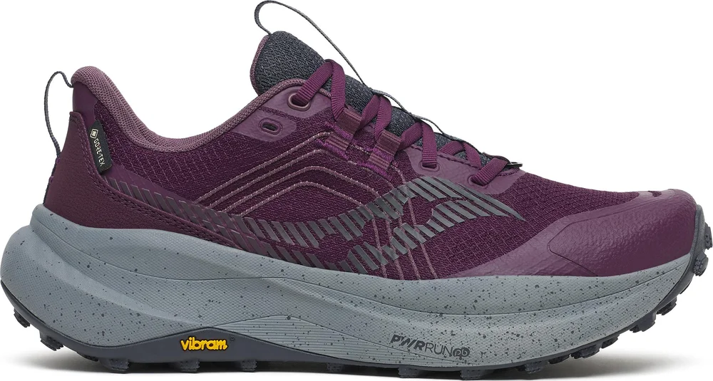 Saucony Women's Xodus Ultra 4 GORE-TEX Eggplant/cinder v:5343993