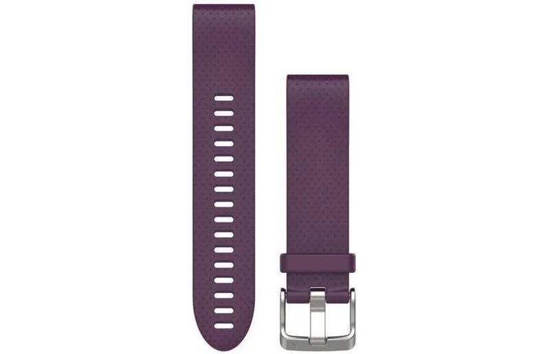 Garmin Armbånd Quickfit Fenix 5S Silikon Ametistlilla v:8009362