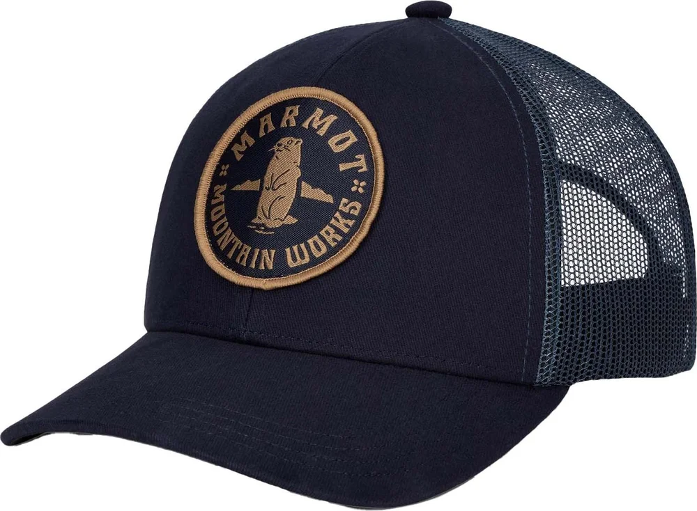 Marmot Retro Trucker Hat Nightfall Navy v:8884595