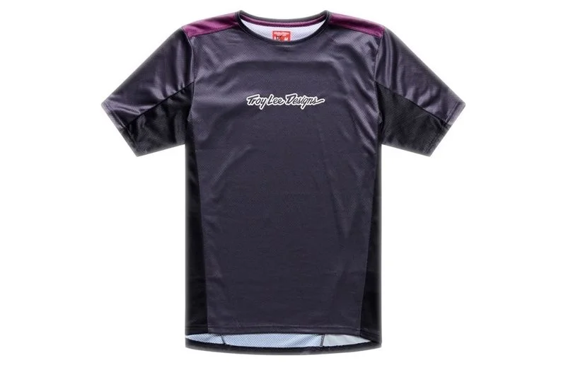 Sykkeltrøye Troy Lee Designs Stage Short Sleeve Jersey Signature Carbon v:9317719