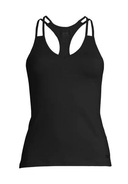 V-Neck Racerback Black v:3251951