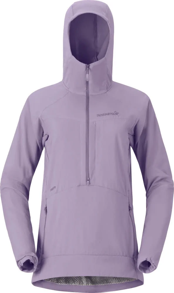 Norrøna Women’s Møre Octa Zip Hood Purple Sage v:4213697 Norrøna Women’s Møre Octa Zip Hood Purple Sage v:4213697