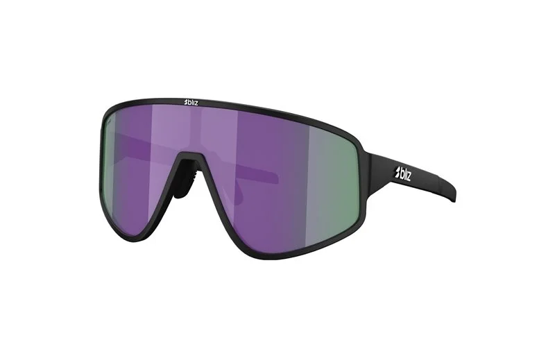 Solbriller Bliz A004 Matte Black-Brown/Purple Multicolour v:3561851