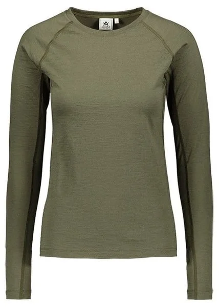 W’s Merino Base Layer Crewneck Top Hunting Green v:1771240 W’s Merino Base Layer Crewneck Top Hunting Green v:1771240
