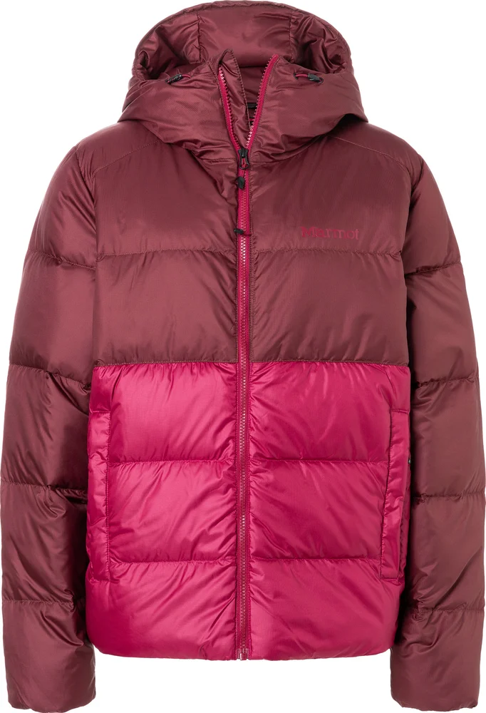 Marmot Women's Guides Down Hoody Acai Berry/Red Mulberry v:9510997
