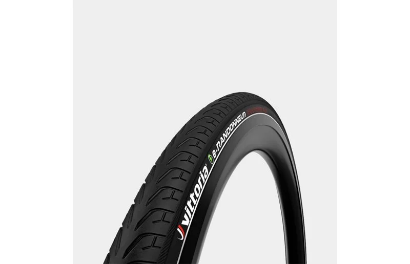 Vittoria Sykkeldekk E-Randonneur G2 42-622 (700 X 40C / 28 X 1.60) Reflex Svart/Svart v:4345091 Vittoria Sykkeldekk E-Randonneur G2 42-622 (700 X 40C / 28 X 1.60) Reflex Svart/Svart v:4345091
